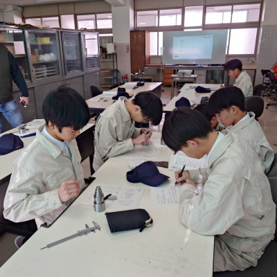 実習風景（計測）